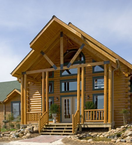 Swan Ridge Lodge - Honest Abe Log Homes & Cabins