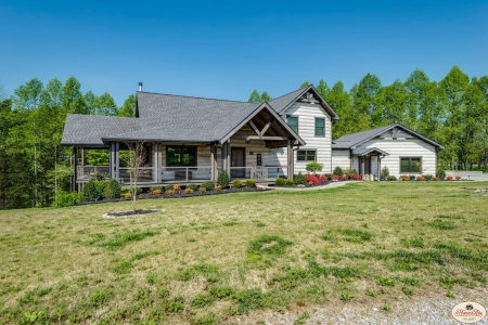 Log Home Exterior Pictures - Honest Abe Log Homes & Cabins